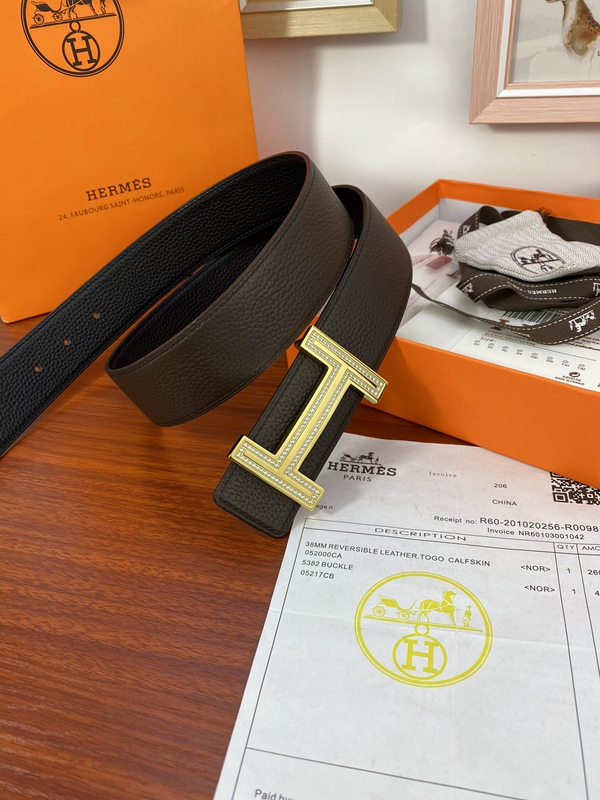 エルメス激安ベルト側面デザイン